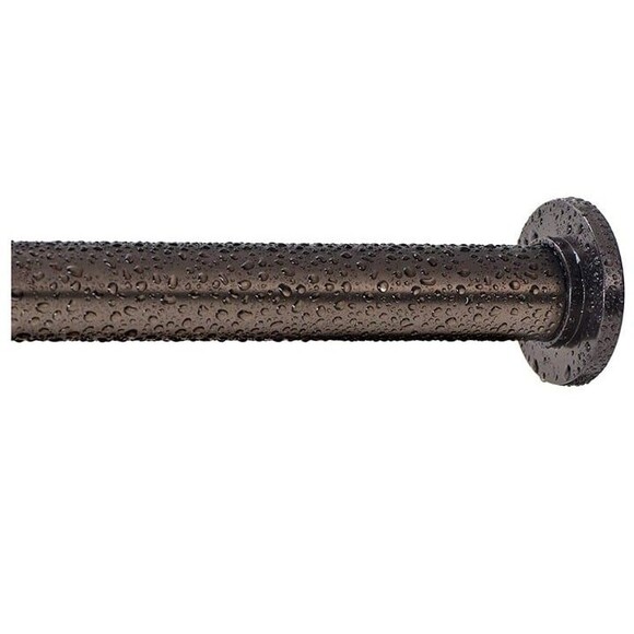 Ivilon Tension Curtain Rod Spring Tension Rod for Windows or Shower 24-36" - Picture 2 of 5